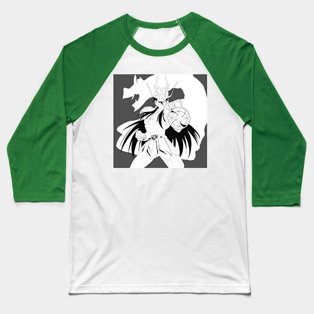 Saint Dragon Shiryu myth cloth Baseball T-Shirt by jorge_lebeau